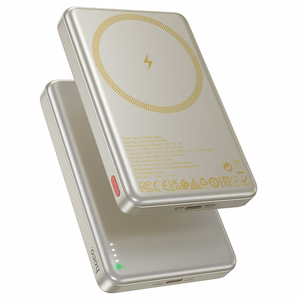 Внешний аккумулятор Power Bank Hoco Q26A PD20W MagSafe 10000mAh золотой