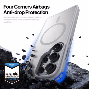 Futrālis Dux Ducis Yind MagSafe Samsung S948 S26 Ultra grey