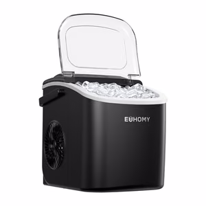 Льдогенератор Euhomy IM001, 1.2 l, 12 kg (чёрный)