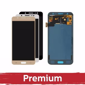 LCD Displejs Saderīgs ar Samsung J500 J5 Zeltains OEM