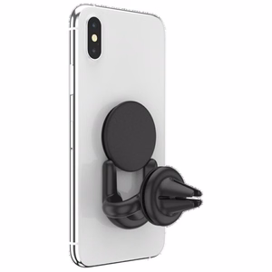 Popsockets Car Vent 2 + PopGrip turētājs - Melns