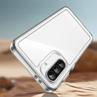 Kosmosa apvalks Samsung Galaxy A26 ar elastīgu rāmi - caurspīdīgs