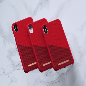 Nordic Elements Saeson Freja vāciņš ierīcei iPhone XS Max, sarkans