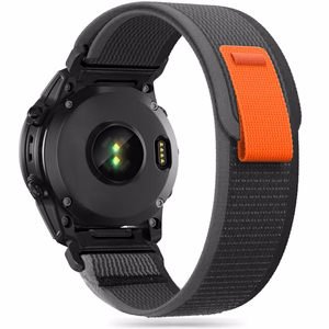 TECH-PROTECT NYLON GARMIN FENIX 3 / 5X / 3HR / 5X PLUS / 6X / 6X PRO / 7X MELNS/ORANŽS