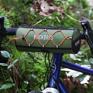 Rockbros TL002 ROAD TO SKY 1.5L velosipēda stūres soma ūdensizturīga - zaļa