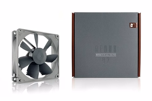 Noctua NF-B9 redux-1600 PWM datora korpusa ventilators 9,2 cm melns, pelēks