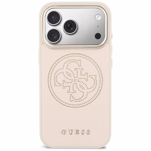 Guess Perforated 4G MagSafe Maciņš for iPhone 17 Pro - rozā