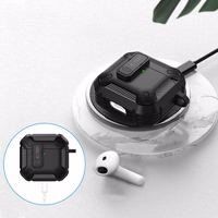Tech-Protect Carbonox viedtālruņa apvalks AirPods 4 - melns