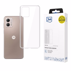 3mk Clear Maciņš for Motorola Moto G53 - caurspīdīgs