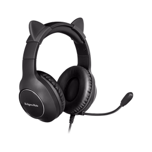 Kruger&Matz Gamer Kids spēļu austiņas bērniem, melnas
