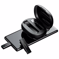 USAMS BEZVADU PIESPRAUDES MIKROFONS ENC 2.4G BEZVADU LAVALIER MIKROFONS USB-C ZB243MKF01 (US-ZB243)