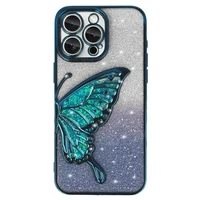 Tel Protect Butterfly ūdens viedtālruņa apvalks Iphone 15 Pro zils