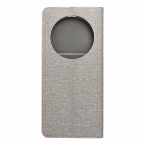 LUNA Book Gold viedtālruņa apvalks Xiaomi Redmi 14C sudrabains