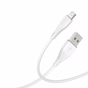 Kabelis T-PHOX Nature Micro USB, balts, 1.2M 3A