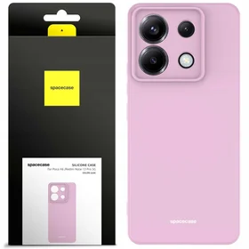 Spacecase Maciņš Silicone Case Poco X6 / RM Note 13 Pro 5G ceriņu