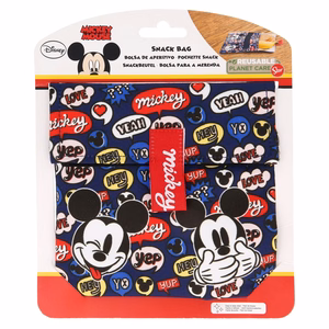 Mickey Mouse atkārtoti lietojams uzkodu maisiņš