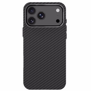 Tech-Protect Ion Carbon MagSafe vāciņš iPhone 18 Pro Max / 17 Pro Max – melns un sudrabains