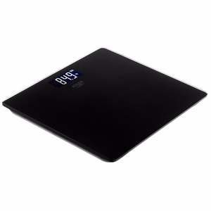 ADLER AD 8194b uzlādējami vannasistabas svari ar USB-C, melni