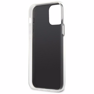 Viedtālruņa apvalks - iPhone 12/12 Pro 6.1" - melns/melns ciets Trijstūra kolekcija