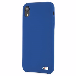 BMW silikona M kolekcijas vāciņš iPhone Xr - zils
