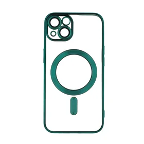 Color Chrome Mag case for Samsung Galaxy A37 5G green