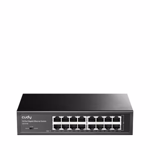 Cudy GS1016 network switch Gigabit Ethernet (10/100/1000) melns