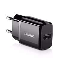 Ugreen 2.1A USB mains charger (melns)