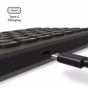 ZAGG Pro tastatūra 12 collu-Charcoal-UK (bezvadu uzlāde uz paliktņa)