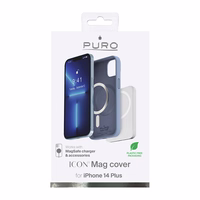 PURO ICON MAG - maciņš iPhone 14 Max MagSafe (Sierra zils)