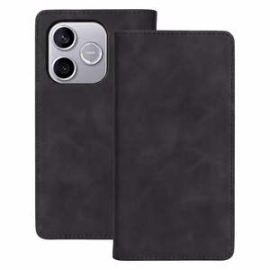 Smart Suede maciņš Honor 600 lite melns