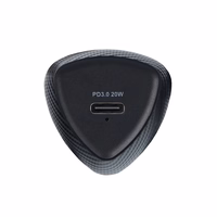 FORCELL F-ENERGY Carbon CC50-1C automašīnas lādētājs Type C + kabelis Type C uz Type C PD 3A 20W melns