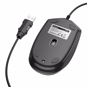 Vadu spēļu pele Hoco USB A 2400 dpi GM37 melna