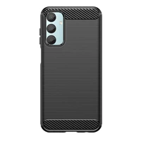 Tech-Protect TPUCarbon viedtālruņa apvalks Samsung Galaxy M15 5G - melns
