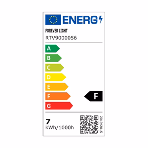 Forever Light LED Bulb GU10 38° 7.2W 585lm 3000K class F