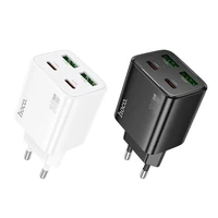Lādētājs Hoco 2 x USB C + 2 x USB A QC3.0 PD 3A 30W N56 balts