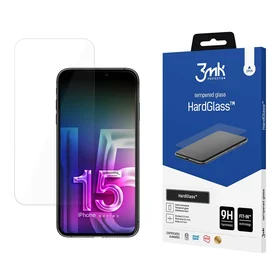 Aizsargstikls 9H 3mk HardGlass™ piemērots iPhone 15 Pro