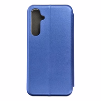 ELEGANCE grāmatas apvalks viedtālrunim SAMSUNG S23 FE tumši zils