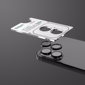 Etteri kameras lēcas aizsargs iPhone 16 / 16 Plus melna