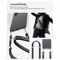 SPIGEN futrālis LIQUID AIR priekš SAMSUNG S26 Plus marble grey