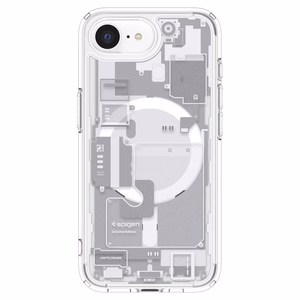 Spigen Ultra Hybrid Magnētiskais viedtālruņa apvalks iPhone 16e Zero One - balts