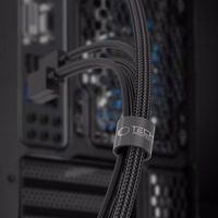 Tech-Protect Velcro kabeļu organizētājs 3m - melns