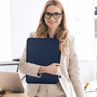 Tech-Protect Neoprene 15–16" klēpjdatora apvalks - tumši zils