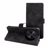 TENDER grāmatas viedtālruņa apvalks XIAOMI Redmi 14C melns