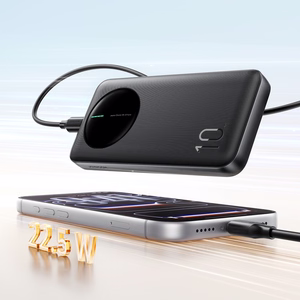 Joyroom JR-PBF12 Pro Внешний аккумулятор 22.5W 10000mAh с цифровым дисплеем 2x USB-A 1x USB-C — чёрный