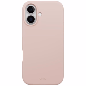 Uniq Lino viedtālruņa apvalks priekš iPhone 17 Magclick uzlāde - rozā