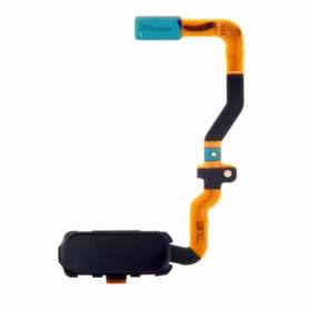 Button Saderīgs ar Samsung G935 S7 Edge Ar Flex Original Melns