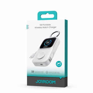 Joyroom JR-W19 внешний аккумулятор 5000 мАч с беспроводной зарядкой часов 5W белый