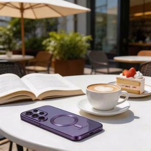 Tech-Protect MagFlex MagSafe futrālis Samsung Galaxy S26 Ultra - Caurspīdīgs violets