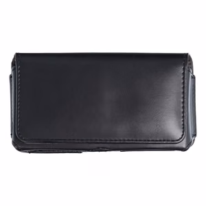 Horizontāls universāls apvalks CLASSIC 100A modelis 10 (Iphone X / Samsung S5/S7/A5/J5/Xcover 3 / Huawei P8 Lite) melns