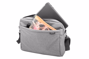 NATEC Mustela notebook bag 15.6’ pelēks